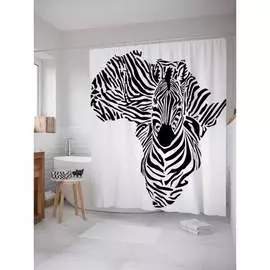 Шторка-занавеска для ванной JOYARTY