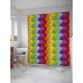 Шторка-занавеска для ванной JOYARTY
