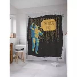 Шторка-занавеска для ванной JOYARTY