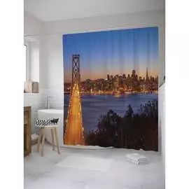 Шторка-занавеска для ванной JOYARTY