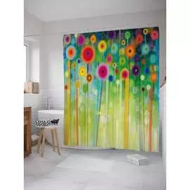 Шторка-занавеска для ванной JOYARTY