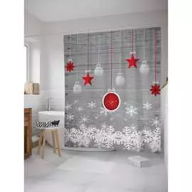 Шторка-занавеска для ванной JOYARTY