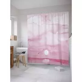 Шторка-занавеска для ванной JOYARTY