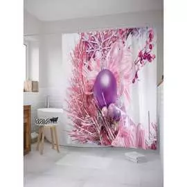 Шторка-занавеска для ванной JOYARTY