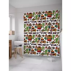 Шторка-занавеска для ванной JOYARTY