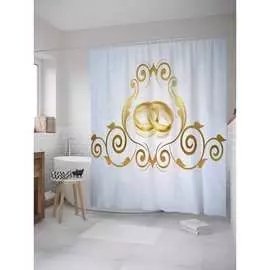 Шторка-занавеска для ванной JOYARTY