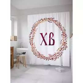 Шторка-занавеска для ванной JOYARTY