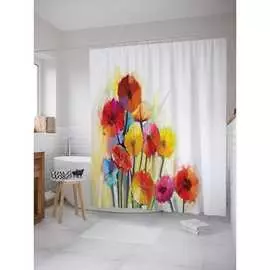 Шторка-занавеска для ванной JOYARTY