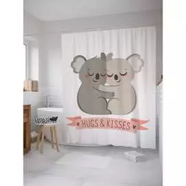 Шторка-занавеска для ванной JOYARTY