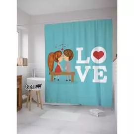 Шторка-занавеска для ванной JOYARTY