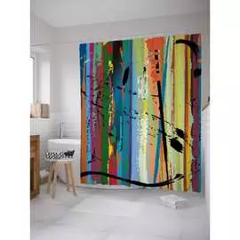 Шторка-занавеска для ванной JOYARTY