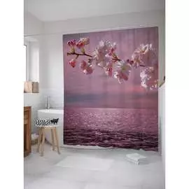 Шторка-занавеска для ванной JOYARTY