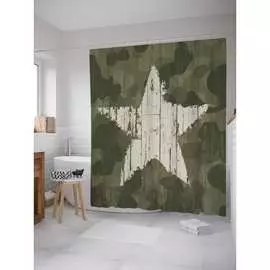 Шторка-занавеска для ванной JOYARTY