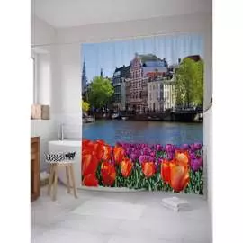 Шторка-занавеска для ванной JOYARTY