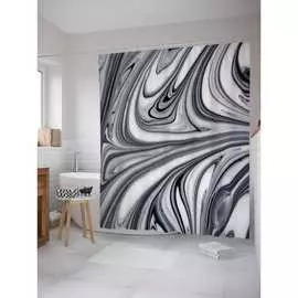 Шторка-занавеска для ванной JOYARTY