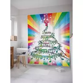 Шторка-занавеска для ванной JOYARTY