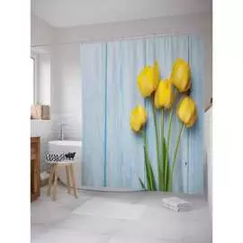 Шторка-занавеска для ванной JOYARTY