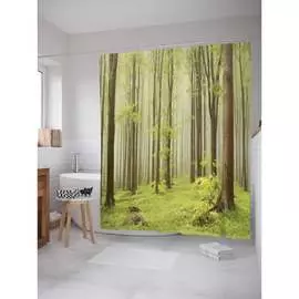 Шторка-занавеска для ванной JOYARTY