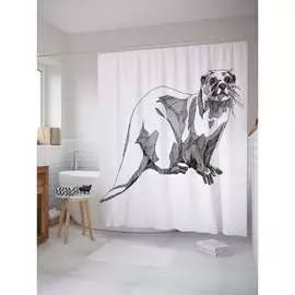 Шторка-занавеска для ванной JOYARTY