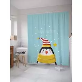 Шторка-занавеска для ванной JOYARTY