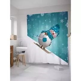 Шторка-занавеска для ванной JOYARTY