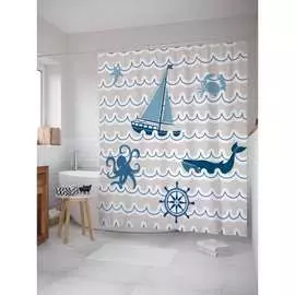 Шторка-занавеска для ванной JOYARTY