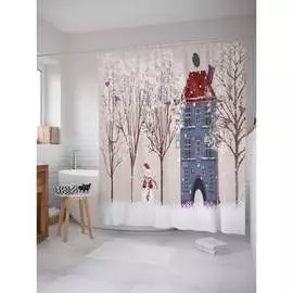 Шторка-занавеска для ванной JOYARTY