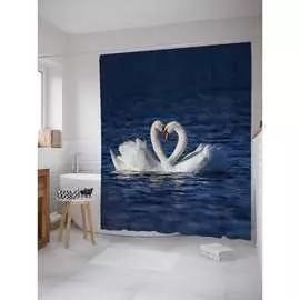 Шторка-занавеска для ванной JOYARTY