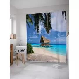 Шторка-занавеска для ванной JOYARTY