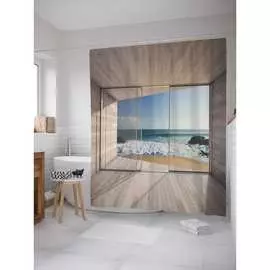 Шторка-занавеска для ванной JOYARTY