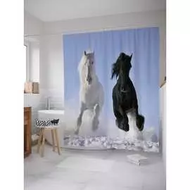 Шторка-занавеска для ванной JOYARTY