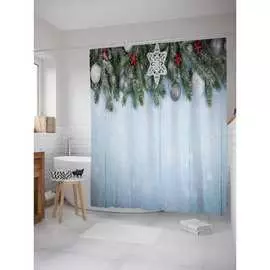 Шторка-занавеска для ванной JOYARTY