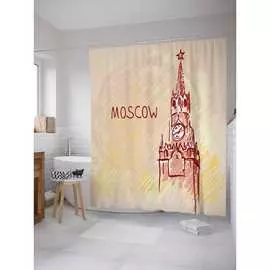 Шторка-занавеска для ванной JOYARTY