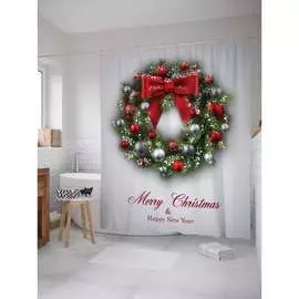 Шторка-занавеска для ванной JOYARTY