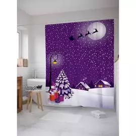 Шторка-занавеска для ванной JOYARTY