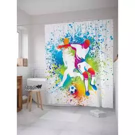 Шторка-занавеска для ванной JOYARTY