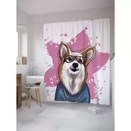 Шторка-занавеска для ванной JOYARTY