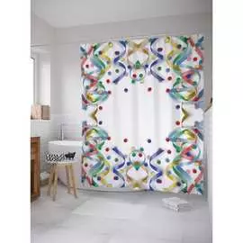 Шторка-занавеска для ванной JOYARTY