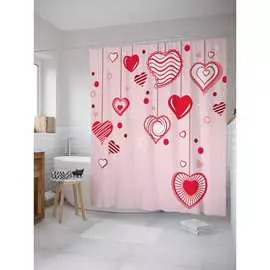 Шторка-занавеска для ванной JOYARTY