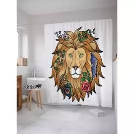 Шторка-занавеска для ванной JOYARTY