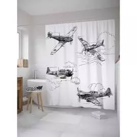 Шторка-занавеска для ванной JOYARTY