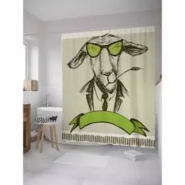 Шторка-занавеска для ванной JOYARTY