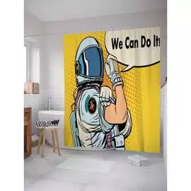 Шторка-занавеска для ванной JOYARTY