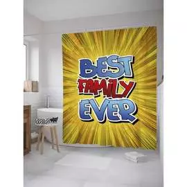 Шторка-занавеска для ванной JOYARTY