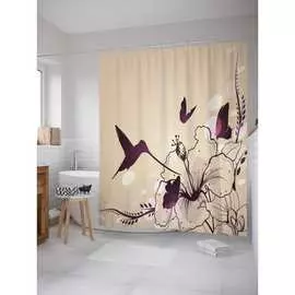 Шторка-занавеска для ванной JOYARTY