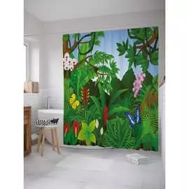 Шторка-занавеска для ванной JOYARTY