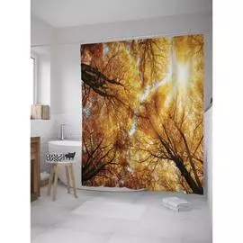 Шторка-занавеска для ванной JOYARTY