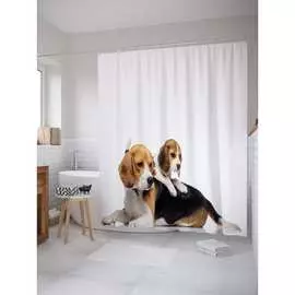 Шторка-занавеска для ванной JOYARTY