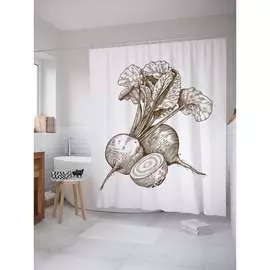 Шторка-занавеска для ванной JOYARTY