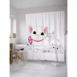 Шторка-занавеска для ванной JOYARTY